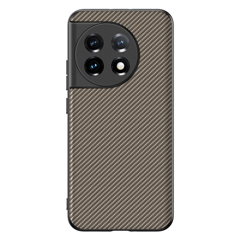 For OnePlus 11 5G PU Leather Coated TPU Case Ultra Slim Carbon Fiber Texture Anti-scratch Phone Cover For OnePlus 11 5G PU Leather Coated TPU Case Ultra Slim Carbon Fiber Texture Anti-scratch Phone Cover